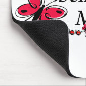 幸福はMamawの蝶です マウスパッド (コーナー)