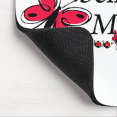 幸福はMeeMawの蝶です マウスパッド (コーナー)