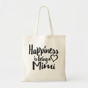 幸福はMimiハートです トートバッグ