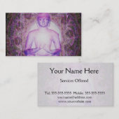 幸福めい想の仏 名刺 (正面/裏面)