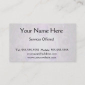 幸福めい想の仏 名刺 (裏面)