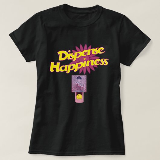 幸福を分配する Tシャツ (デザイン正面)