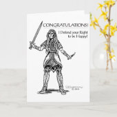 幸福を祝うこと カード (黄色い花)