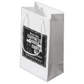 幸福を買うことができませんEOを買うことができます! スモールペーパーバッグ (裏面アングル)