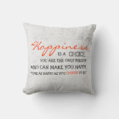 幸福を選んで下さい! 枕 (正面)