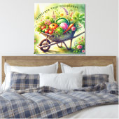 幸福を養え キャンバスプリント (インサイチュ (寝室))