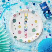 幸福バブル ペーパープレート (パーティー)