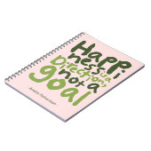 幸福パーソナライズされたは方向である ノートブック (左側)