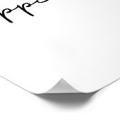 幸福ミニマリストのポスター ポスター (角)