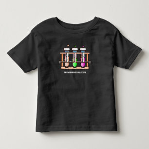 幸福レシピドーパミンセロトニンエンドルフィン トドラーTシャツ