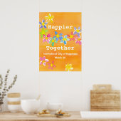 幸福国際的の日が一緒に幸せになる ポスター (キッチン)