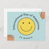 幸福国際的の日 シーズンポストカード (正面/裏面)