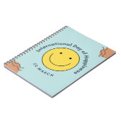 幸福国際的の日 ノートブック (左側)