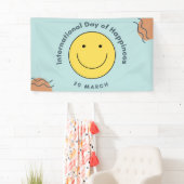 幸福国際的の日 横断幕 (インサイチュ)