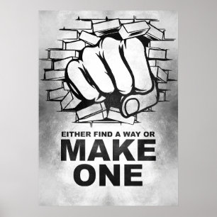 幸福引用文は方法を見つけるか、作るか ポスター