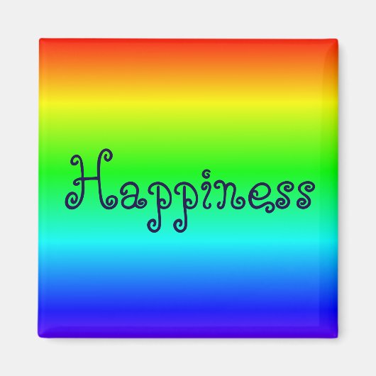 幸福数々の色磁石 マグネット (正面)