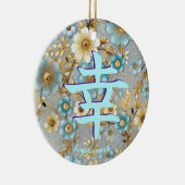 幸福日本のキャラクター セラミックオーナメント (右)