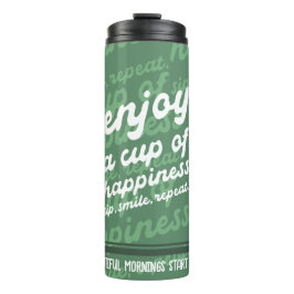 幸福楽しむの杯 | やる気を起こさせる タンブラー