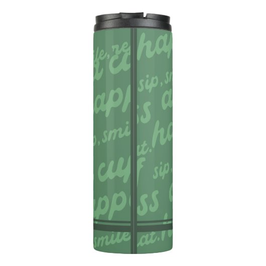 幸福楽しむの杯 | やる気を起こさせる タンブラー (裏面)