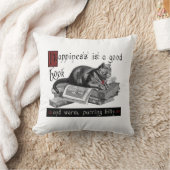 幸福猫か子猫の枕 クッション (ブランケット)