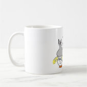 幸福猫のマグ コーヒーマグカップ (左)