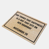 幸福考えは90年代の夢だ ドアマット (アングル)