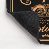 幸福-オートバイ マウスパッド (コーナー)