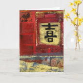 幸福 カード (黄色い花)