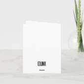 幸福 カード (裏面)