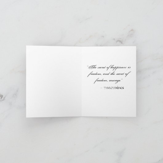 幸福 カード (内部)