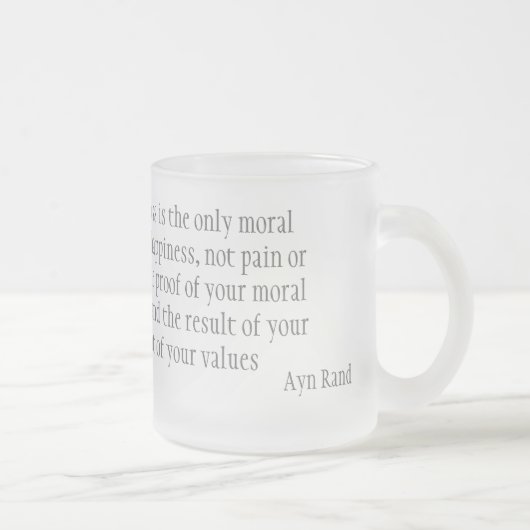 幸福 フロストグラスマグカップ (右)