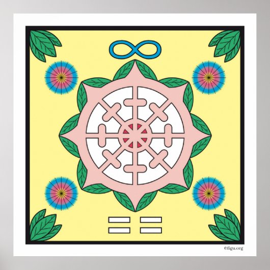 幸福/幸福の象徴 ポスター (正面)