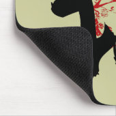 幸福、幸運及び天恵の漢字のマウスパッド マウスパッド (コーナー)