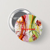 幸福! 缶バッジ (正面&裏面)