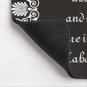 幸福Gandhiはマウスパッドを引用します マウスパッド (コーナー)