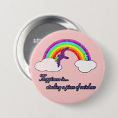 幸福Pin 缶バッジ (正面&裏面)