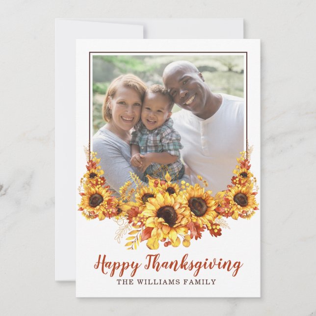 幸素朴せな感謝祭の写真 (正面)