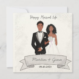 幸結婚したせな生活イラストレーション