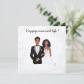 幸結婚したせな生活、黒いカップル。 (スタンド正面)