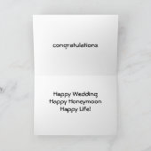 幸結婚せな新婚旅行 カード (内部)