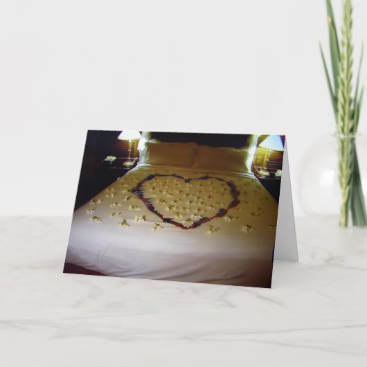 幸結婚せな新婚旅行 カード (正面)