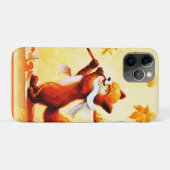 幸絵画せな歌の赤いキツネの買今 Case-Mate iPhoneケース (裏面(横))