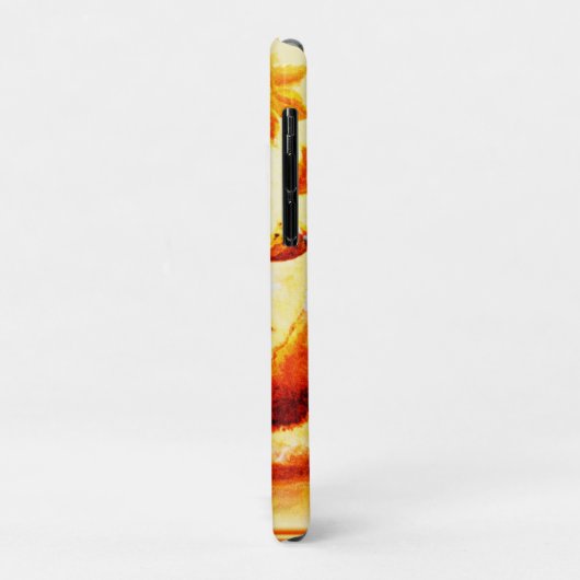 幸絵画せな歌の赤いキツネの買今 Case-Mate iPhoneケース (裏面/左)