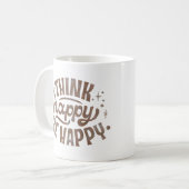 幸考えせである コーヒーマグカップ (正面左)