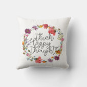 幸考えせな考え感動的引用文 クッション (裏面)