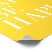 幸考えせ。幸せになれ。 ポスター (角)