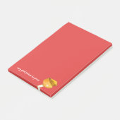 幸運がクッキーの赤に ポストイット (アングル)