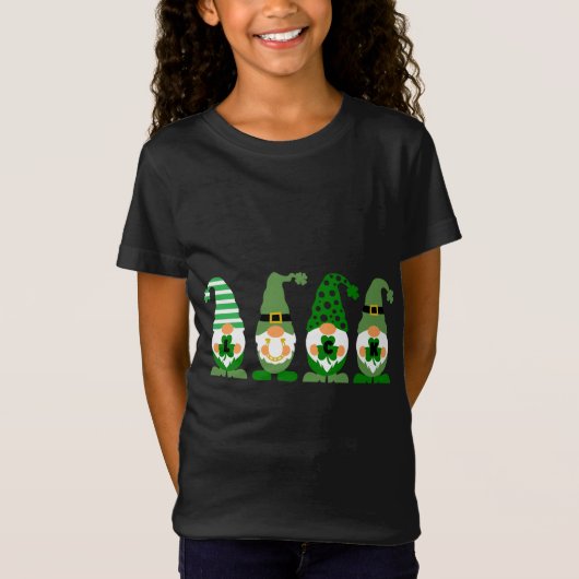 幸運とシャムロ祝ックス – 聖パトリックの日 Tシャツ (正面)