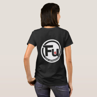 幸運と幸福を背に Tシャツ