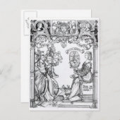 幸運と知恵 ポストカード (正面/裏面)